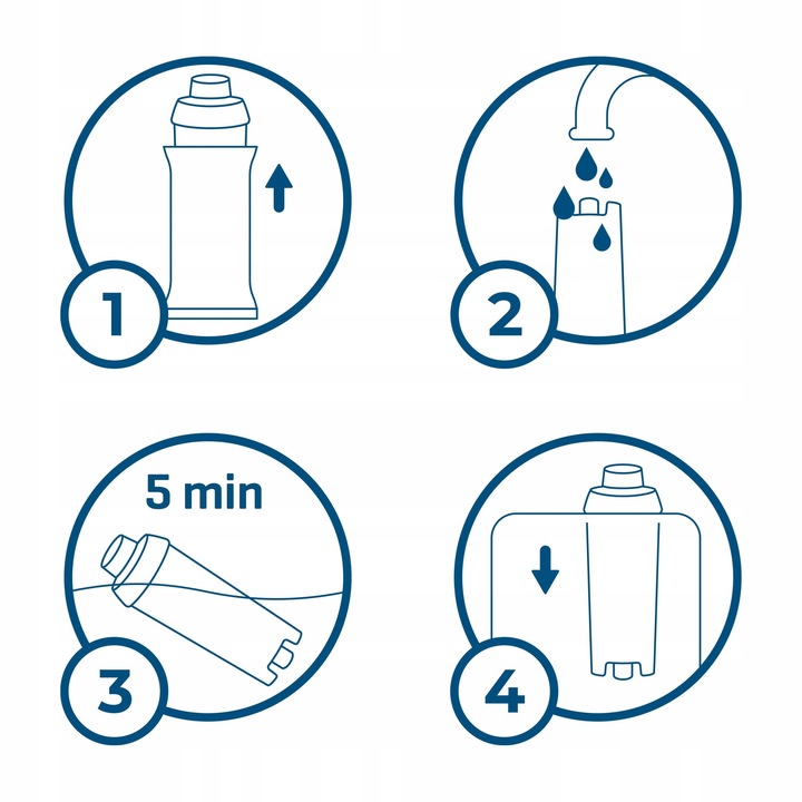 3x filtr wody Wessper AquaLunga do ekspresu Delonghi Magnifica