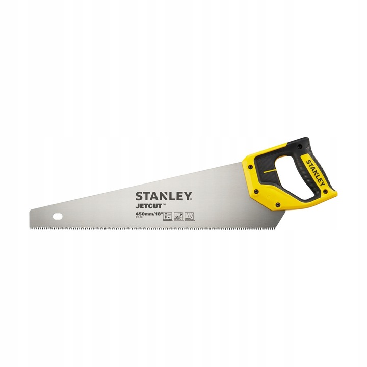 STANLEY PIŁA RĘCZNA DO CIĘCIA DREWNA 450mm 7z/cal
