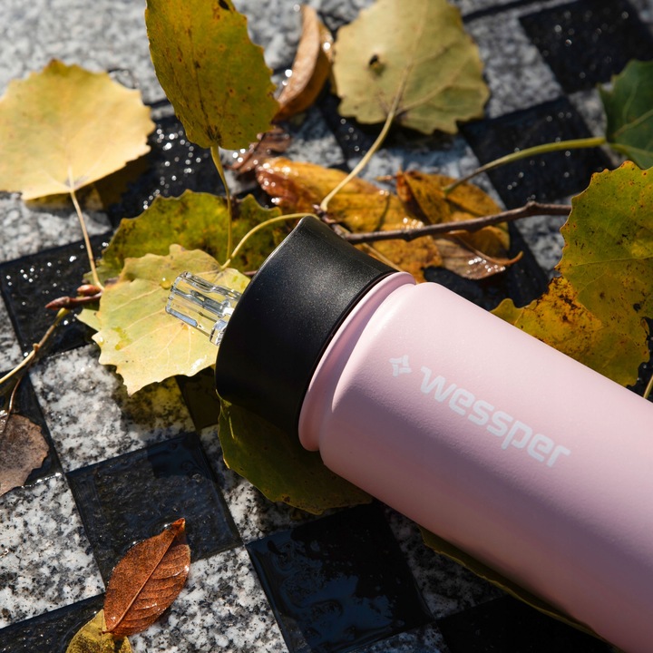 Kubek Termiczny do kawy Butelka Termiczna z wymiennymi ustnikami 0,5l