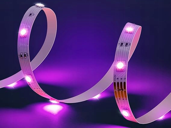 Taśma LED RGB 5m Rolka 12V Listwa Pasek Kolorowa 50W 4000lm IP20 Mocna