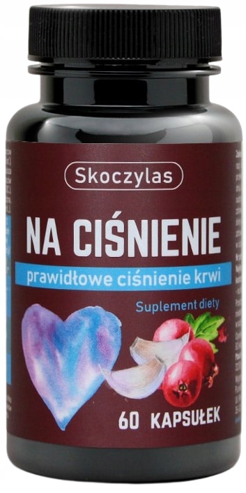 SKOCZYLAS Na ciśnienie ARONIA POTAS CZOSNEK GŁÓG 2x60 kapsułek