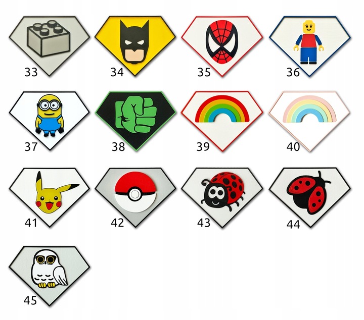 KAJAWIS Organizer na biurko XL przybornik kredki piórnik IMIĘ SZUFLADKA EKO