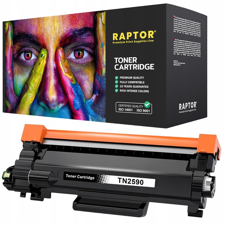 TN2590 XL TONER DO BROTHER DCP-L2600D L2622DW HL-L2402D L2442DW MFC-L2862DW