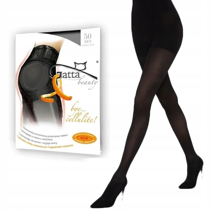 Gatta rajstopy Bye Cellulite 50 den nero 3-M