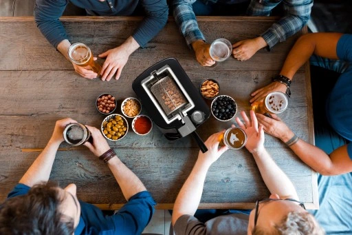 Opiekacz do Orzechów Orzeszków Elektryczny 500w Duży XXL GRATIS