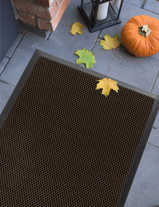 WYCIERACZKA POD DRZWI DO BUTÓW 50x80cm BRĄZ SIATKA 3D WEJŚCIOWA ZEWNĘTRZNA