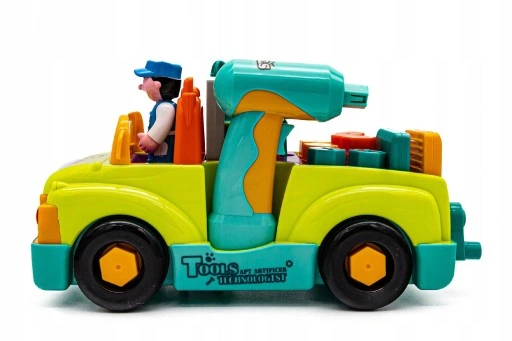 Auto samochód do rozkręcania i skręcania narzędzia zestaw prezent dzieci