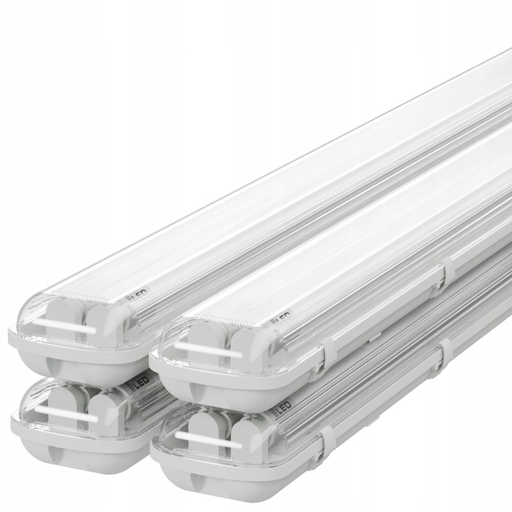 4x Oprawa Hermetyczna lampa LED do garażu 120cm oprawa natynkowa