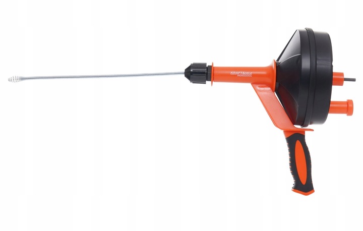 SPIRALA BĘBNOWA KANALIZACYJNA 6,00mm x 7,6 m DO UDRAŻNIANIA RUR -