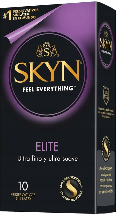 SKYN Elite Ultra Cienkie Prezerwatywy Bez Lateksu Dopasowane 10 szt.