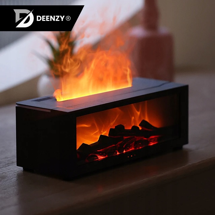 NAWILŻACZ POWIETRZA KOMINEK LED RGB DYFUZOR AROMATERAPIA TIMER + PILOT