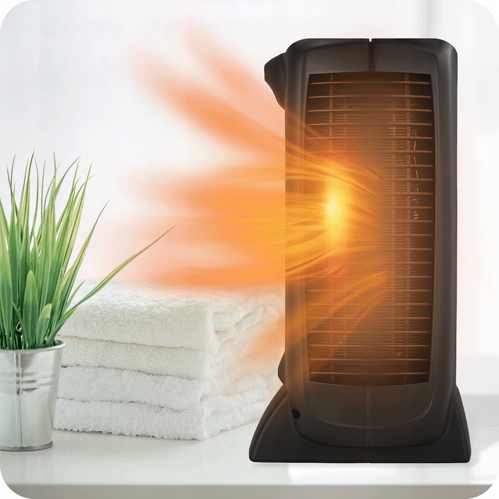 TERMOWENTYLATOR FARELKA GRZEJNIK ELEKTRYCZNY TERMOSTAT PIECYK MOCNY