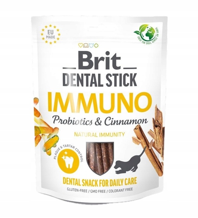 Brit Dental Stick Przysmak Dentystyczny dla Psa Zestaw Mix Smaków 4szt*251g