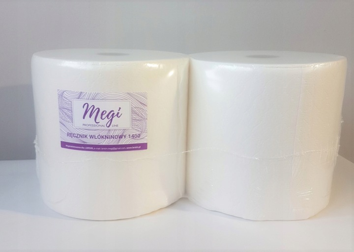 Jednorazowy ręcznik fryzjerski z włókniny MEGI 1,4