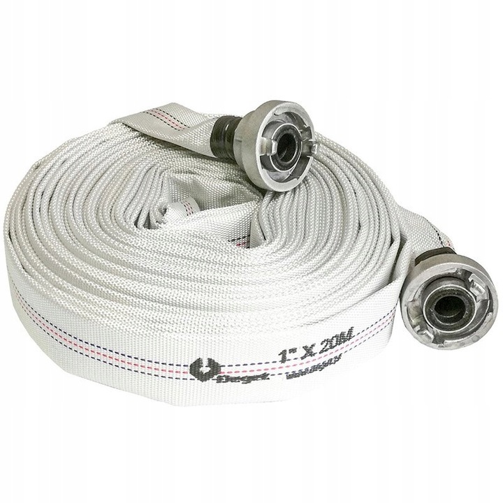 WĄŻ STRAŻACKI PARCIANY DO WODY BRUDNEJ SZAMBA 1 CAL 30M POMPY ZE ZŁĄCZKAMI