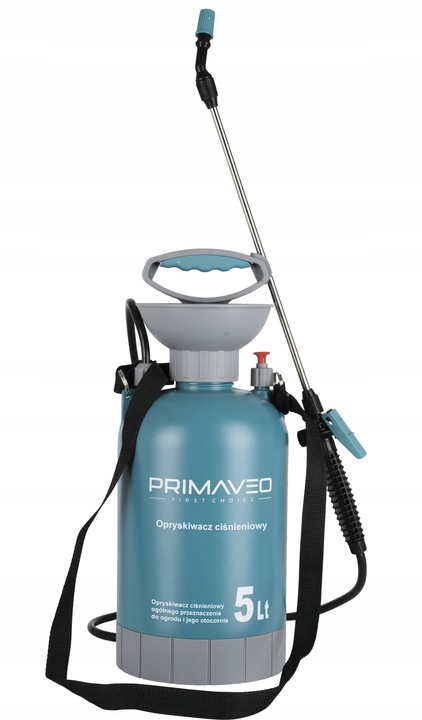 OPRYSKIWACZ CIŚNIENIOWY RĘCZNY STALOWA LANCA 100CM OGRODOWY 5L XL