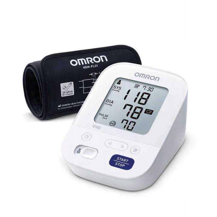 OMRON M3 COMFORT AUTOMAT WYKRYWA ARYTMIE HEM