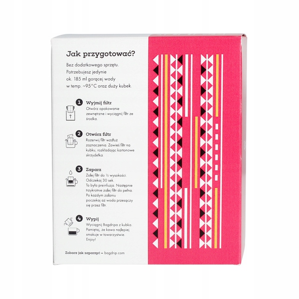 Bagdrip Kolumbia Box 8 saszetek