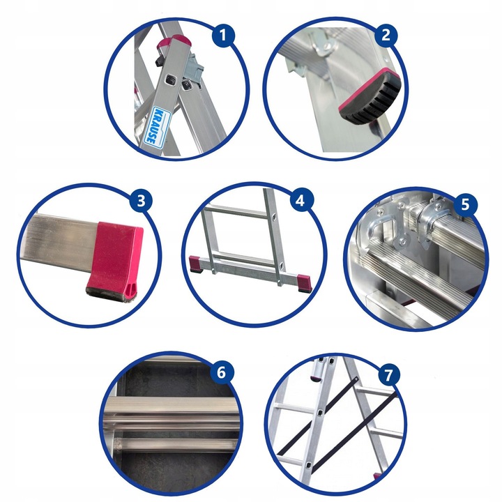 KRAUSE CORDA drabina 3x9 30399