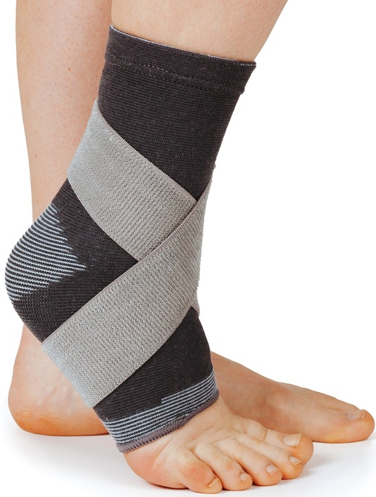 STABILIZATOR KOSTKI I STOPY ORTEZA STAWU SKOKOWEGO ELASTYCZNA OPASKA