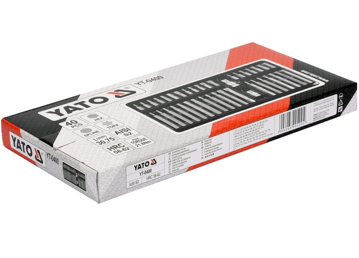 Zestaw bitów YATO YT-0400