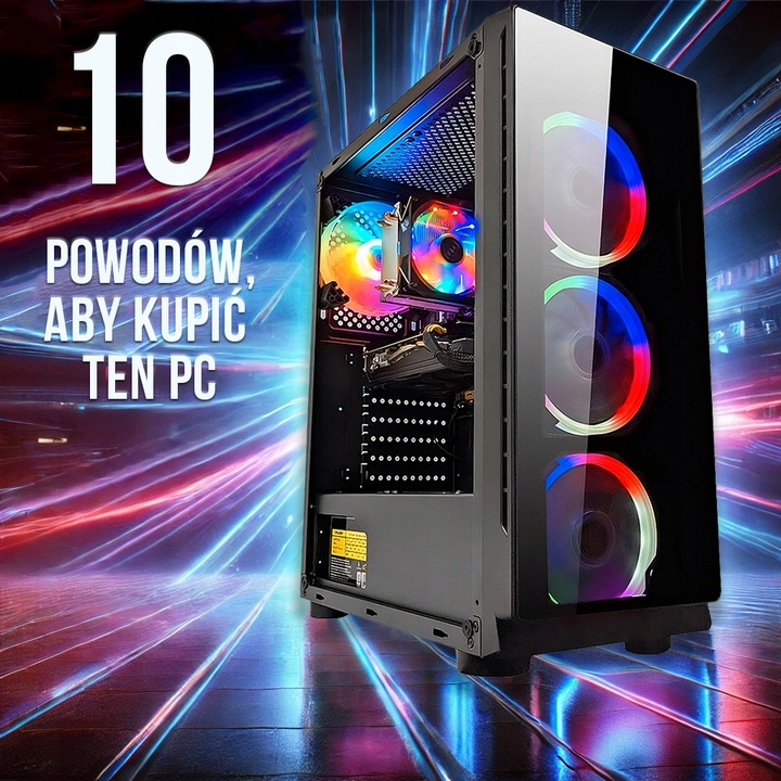 KOMPUTER Gamer Master RYZEN 7 32GB RTX 4060 8GB 32GB 1TB SSD M.2.