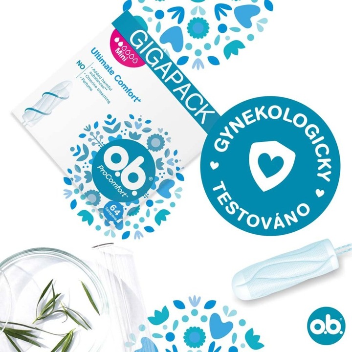 O.B. ProComfort Mini TAMPONY 64 sztuki