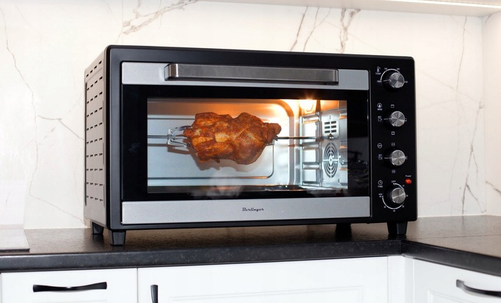 Mini Piekarnik 65L suszarka do grzybów - termoobieg rożno światło 2x