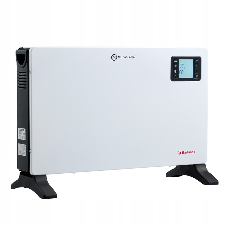 GRZEJNIK ELEKTRYCZNY WiFi KALORYFER KONWEKTOROWY 2000W + PILOT LCD
