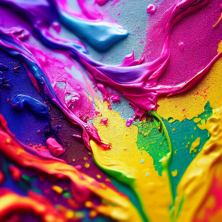 Farby Akrylowe Duży Zestaw Farb Farba Akrylowa 12 Kolorów po 100 ml = 1200