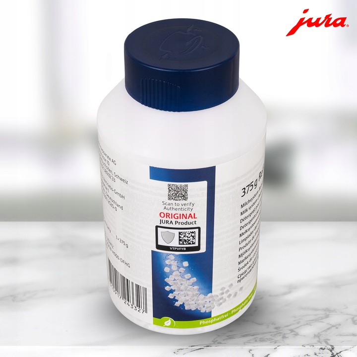 TABLETKI PREPARAT ŚRODEK DO CZYSZCZENIA SYSTEMU MLECZNEGO MLEKA JURA