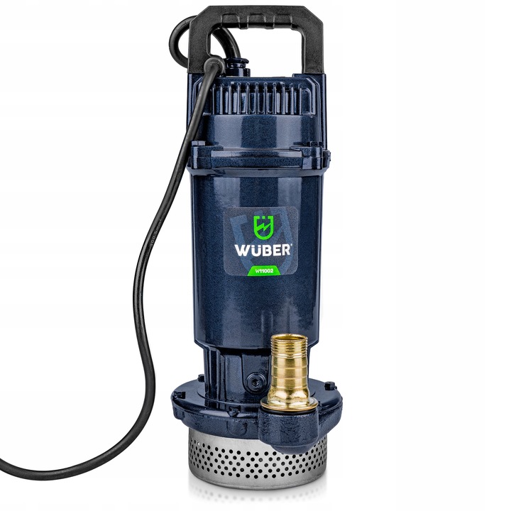 POMPA DO WODY BRUDNEJ CZYSTEJ ZANURZENIOWA SITKO SITO SZAMBA 1" WUBER