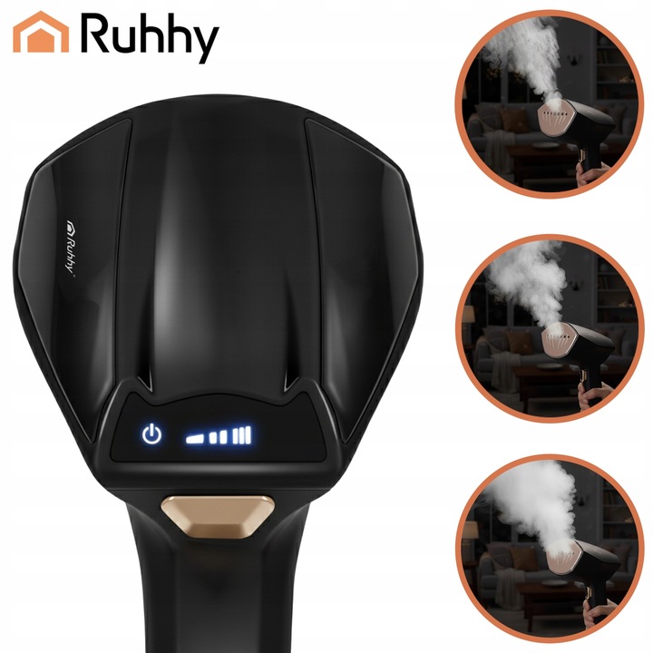 Parownica do ubrań Ruhhy 2000W Żelazko Parowe szybkie nagrzewanie 3