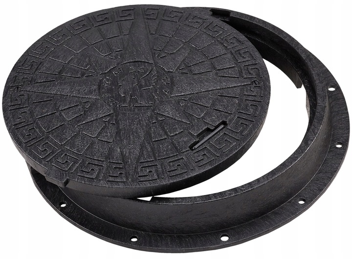 Pokrywa Właz do Szamba Studni Ø800/600 BabylonPlast 5 Tonowy