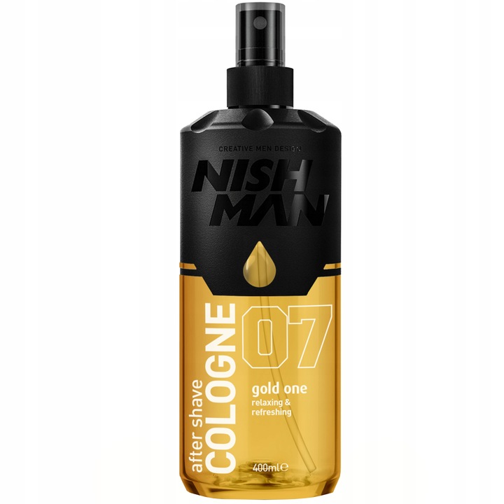 Woda kolońska po goleniu Nishman Gold One N7 400ml