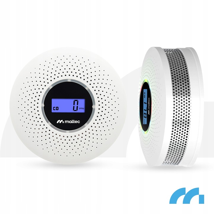 CERTYFIKOWANY CZUJNIK CZADU DYMU TLENKU WĘGLA SAFESENSOR BEZPRZEWODOWY