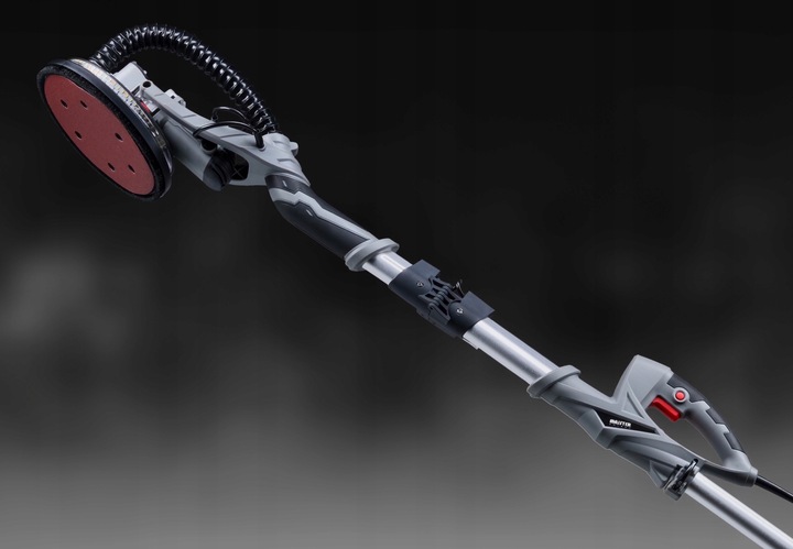 SZLIFIERKA ŻYRAFA DO GIPSU GŁADZI TYNKU ŚCIAN TYNKÓW LED TORBA Papier