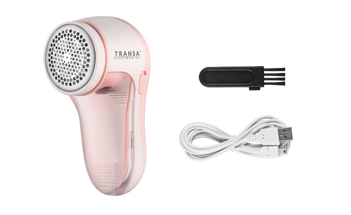 Golarka do SWETRÓW UBRAŃ TKANIN Bezprzewodowa Akumulatorowa USB 8W 6 OSTRZY