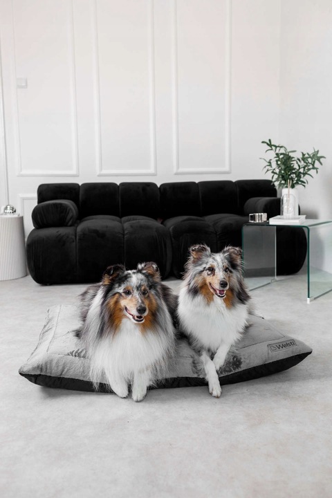 PLUSZOWE legowisko dla psa spanie łóżko Welsti duże 100x70 puszyste