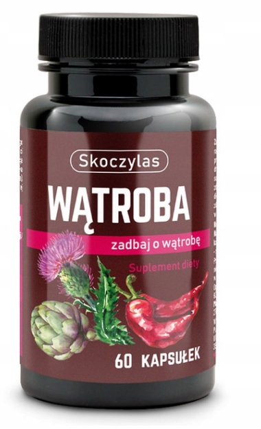 SKOCZYLAS Wątroba 60caps NA WĄTROBE ODTRUWANIE