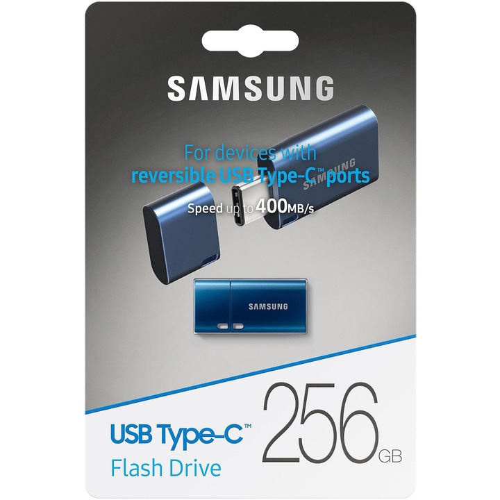 Pendrive Samsung MUF-256DA 256 GB USB 3.1 typ C niebieski