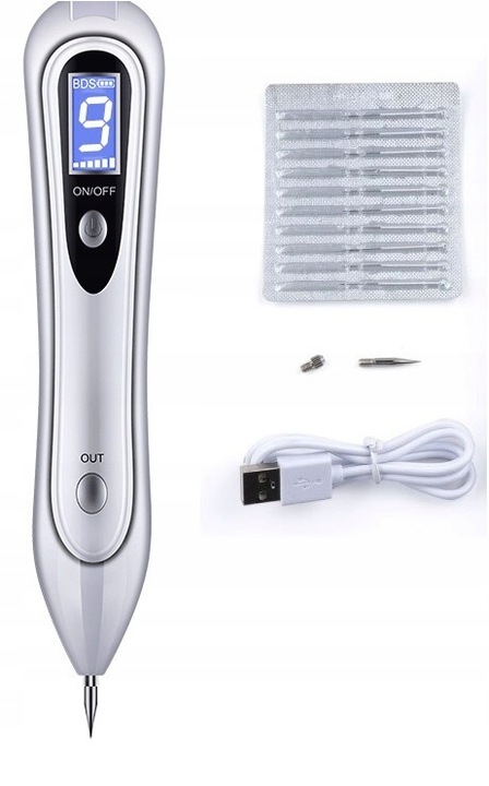 DŁUGOPIS PLAZMOWY DO USUWANIA BRODAWEK AKUMULATOR 9 - POZIOMÓW MOCY 5,5W