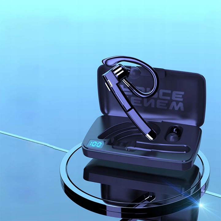 Bezprzewodowa słuchawka do rozmów BLUETOOTH mikrofon dla kierowców do ucha