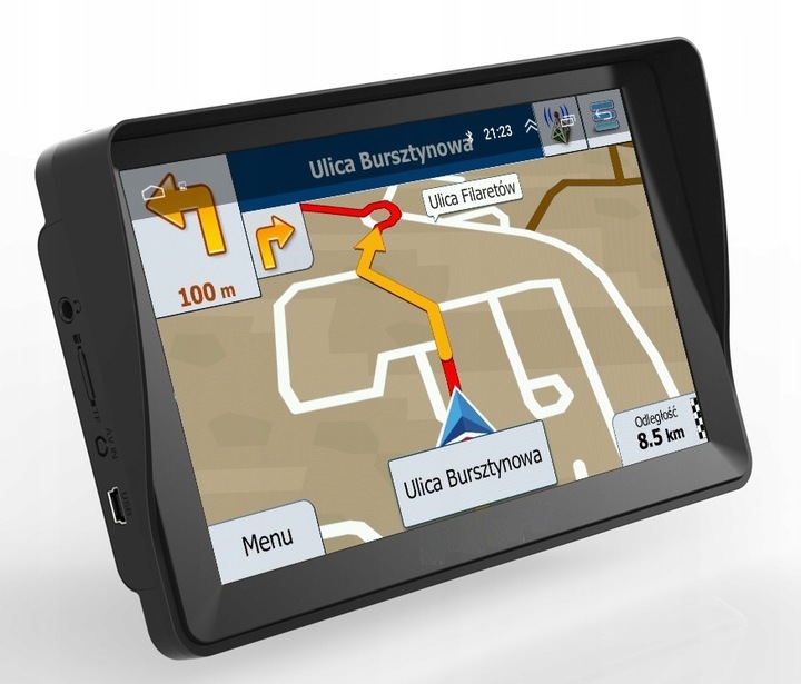 Nawigacja samochodowa dla ciężarówek GPS 7 iGO Primo TIR BUS Autobus