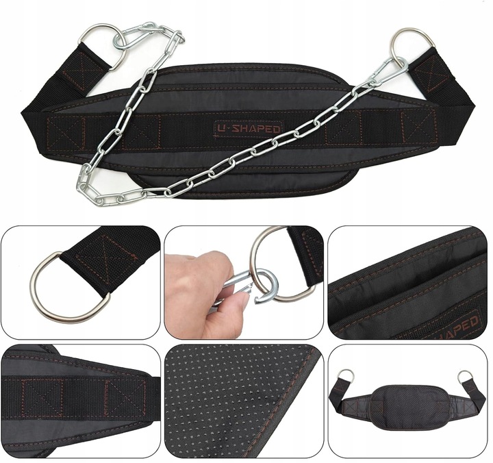 PAS OBCIĄŻENIOWY KULTURYSTYCZNY - DIP BELT