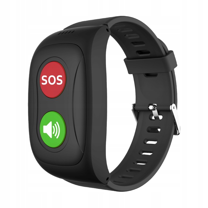 OPASKA DLA SENIORA LOKALIZATOR GPS CZUJNIK UPADKU TĘTNO PRZYCISK SOS