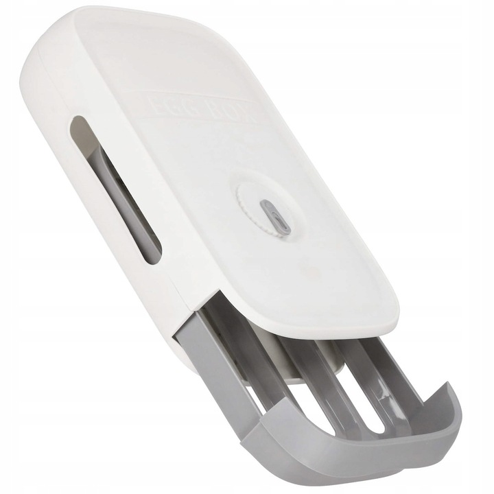 POJEMNIK ORGANIZER NA JAJKA do lodówki PODAJNIK PUDEŁKO ZAMYKANE 21 JAJ