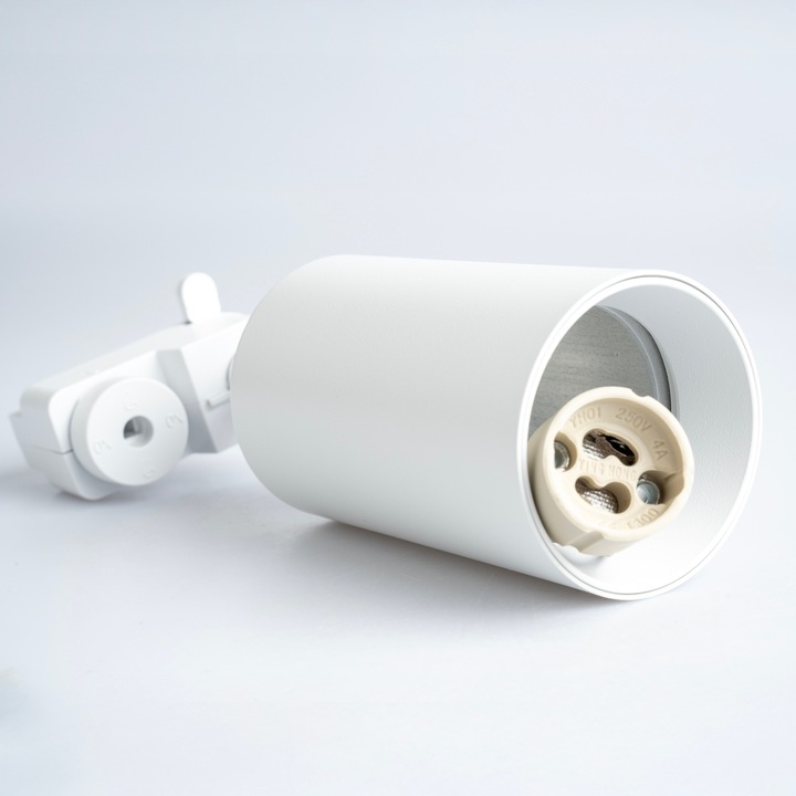 Zestaw Szynoprzewód Szyna 4m + 8x Lampa Reflektor GU10 230V Sufitowa