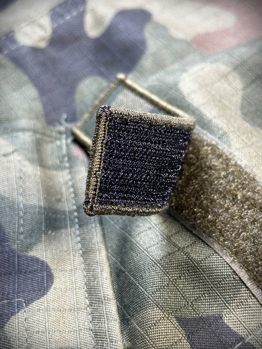 IMIENNIK nazwisko na mundur x 4 szt. ramka KHAKI, identyfikator na mundur