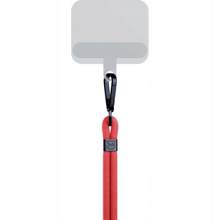 Smycz do telefonu - 3mk EasyClip - Czerwony